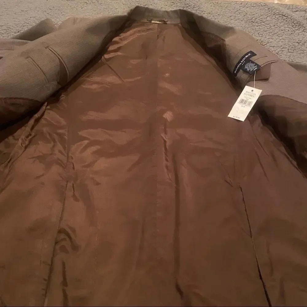 Banana Republic Wool Suit Coat Men’s Size 38